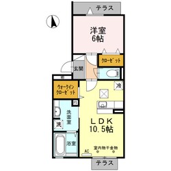 CASA FeliceⅠの物件間取画像